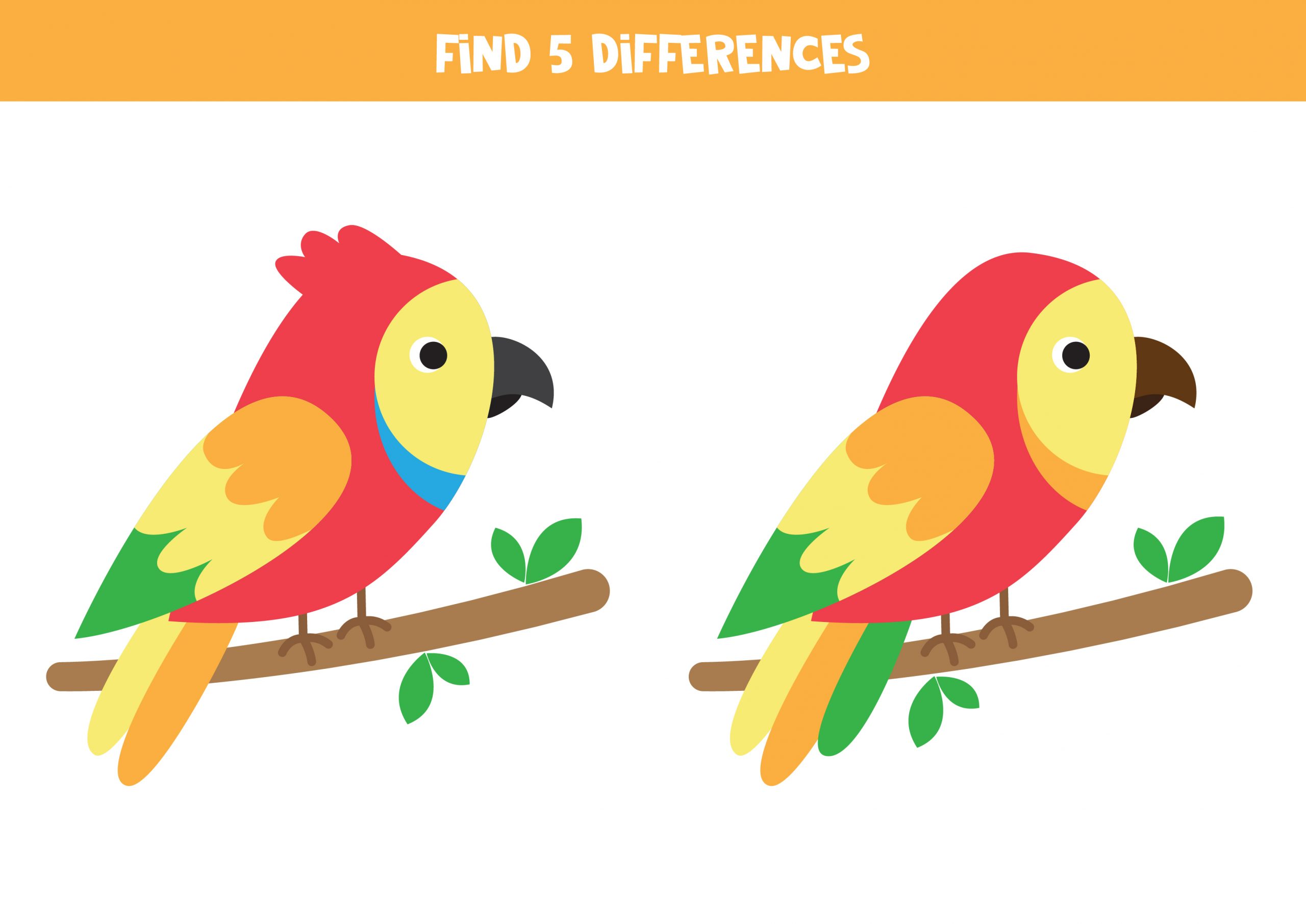 Spot the difference_Brain games for kids