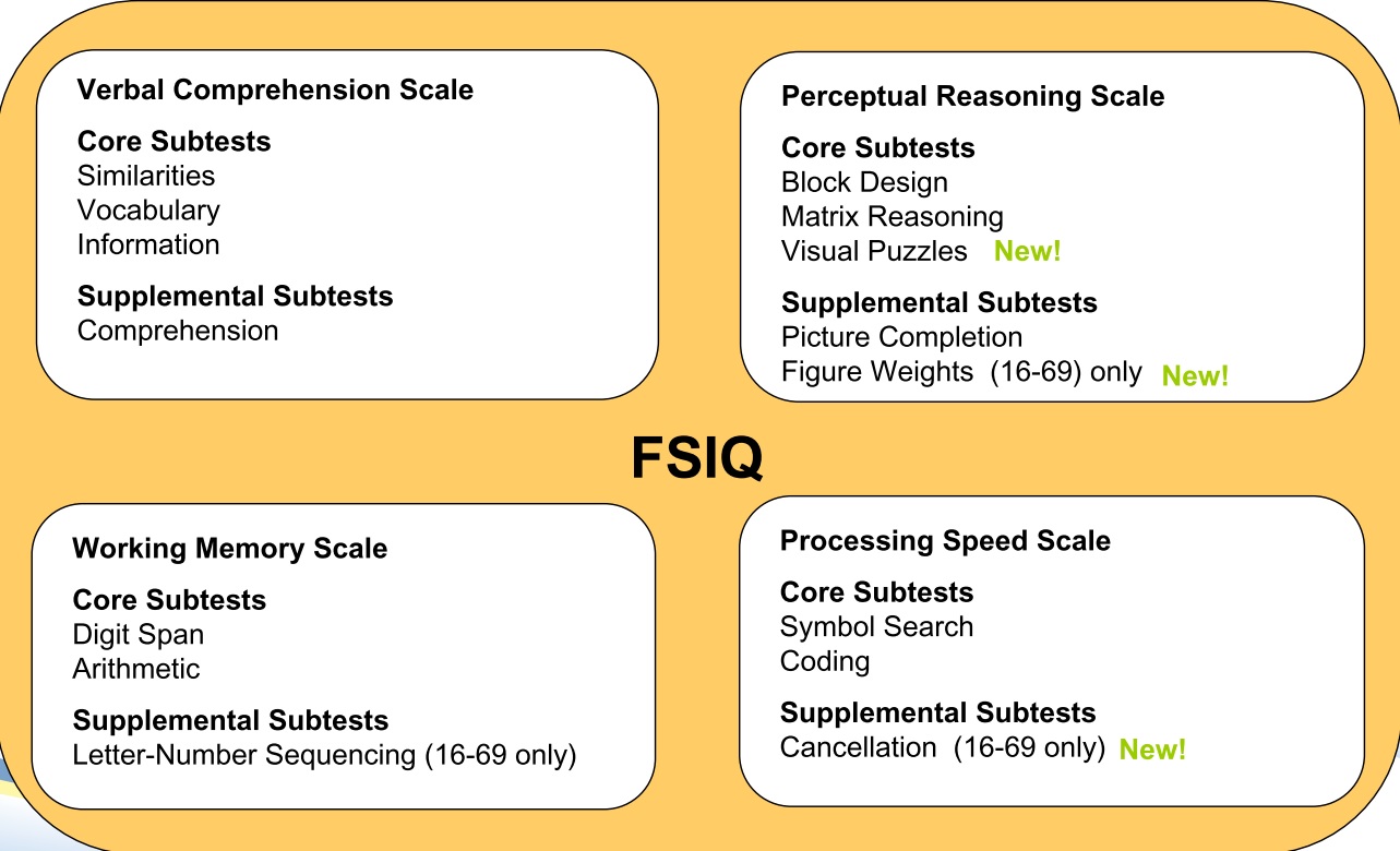 IQ Test Structure