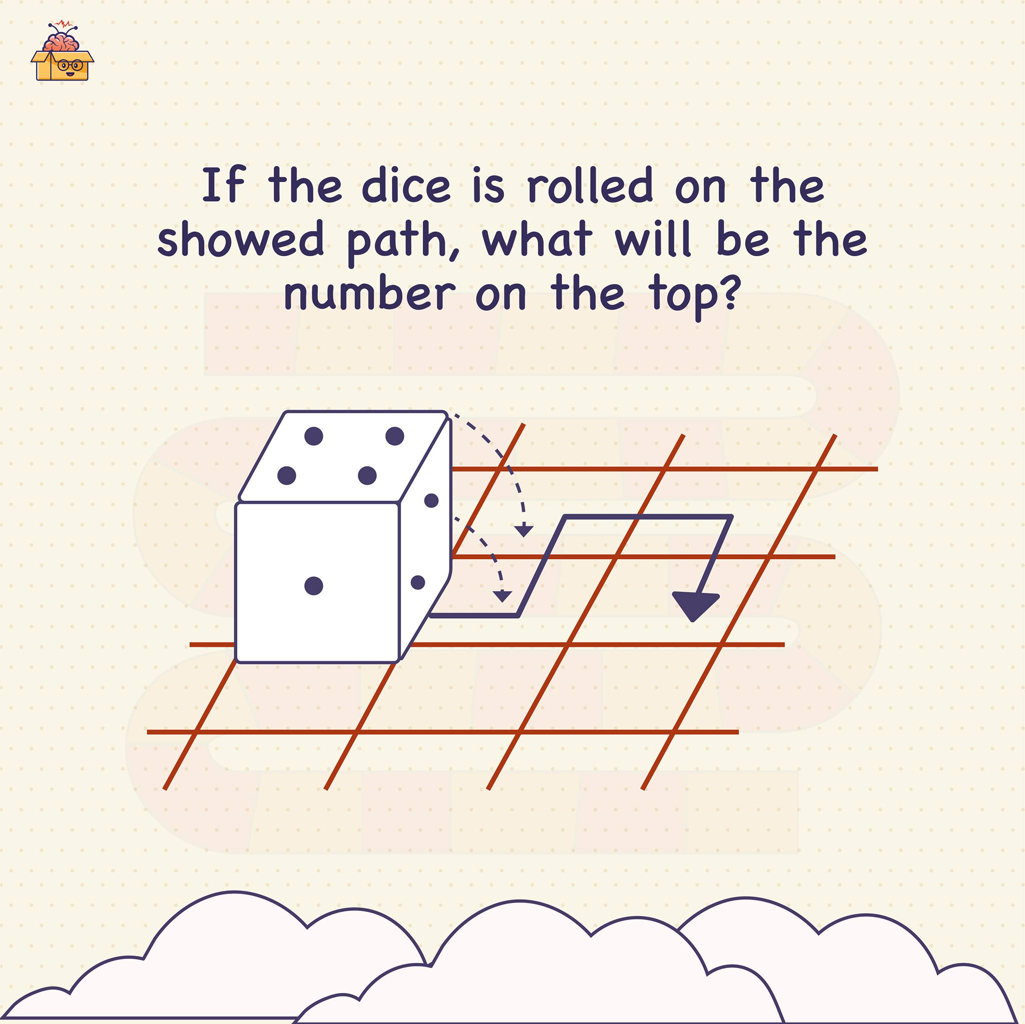 Hey Smart Brains, it’s time for some “dice” puzzle.   Now, we bet this one is quite challenging — 9 out of 10 people CAN’T solve it.  So are you up for the challenge? Then quick, share your answers.